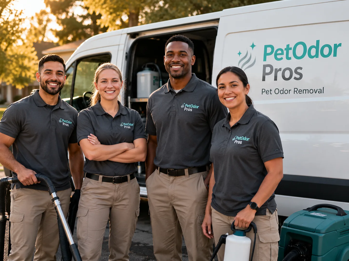 Pet Odor Removal team serving Foxworth, MS
